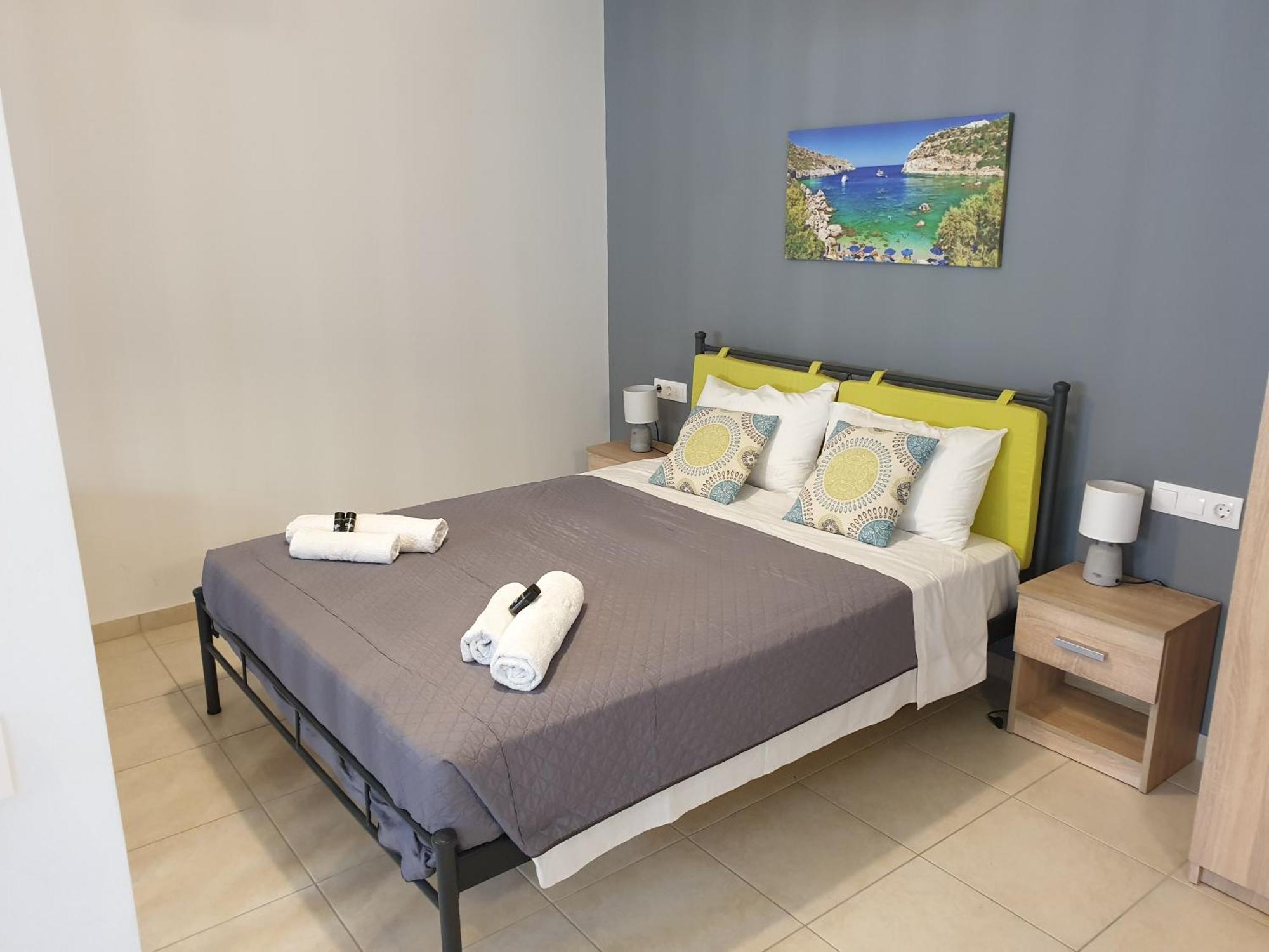 Green - Comfy Center Rodos Asgourou Extérieur photo
