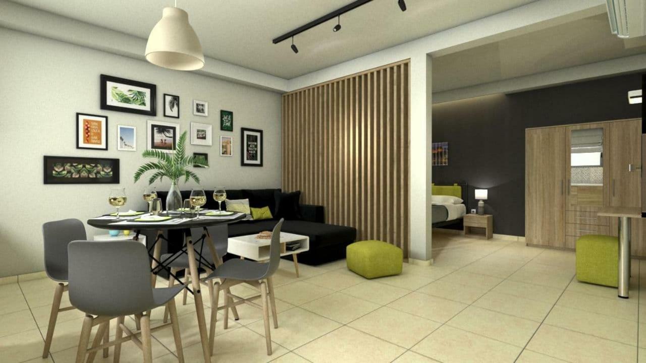 Green - Comfy Center Rodos Asgourou Extérieur photo